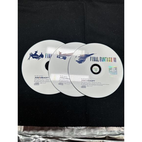 Final Fantasy VII 7 PS1 Playstation 1 Japanese version PS1 NTSC RPG - Picture 5 of 8